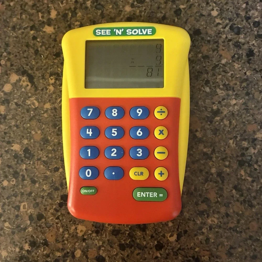Educational Insights See 'n' Solve Calculator Math‎ Learning Tool TESTED Works